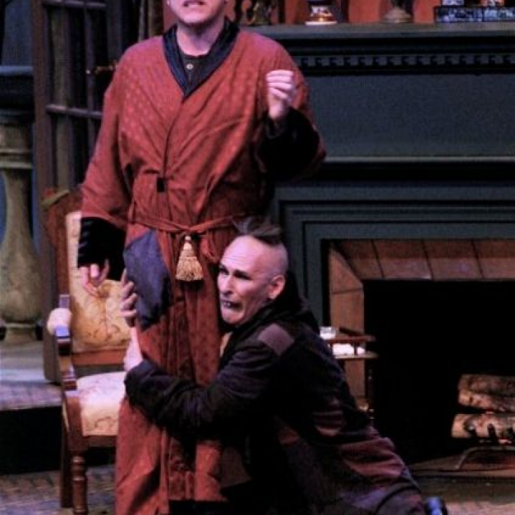 As Nicodemus with Tom Souhrada in The Mystery of Irma Vep