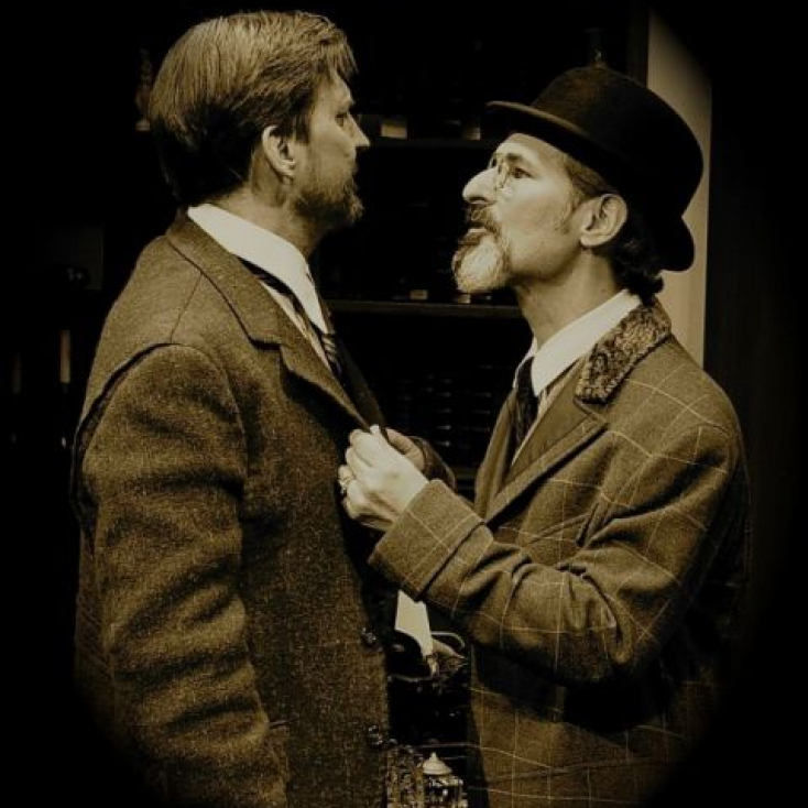 as Sidney Webb with Warren Kelly in Engaging Shaw