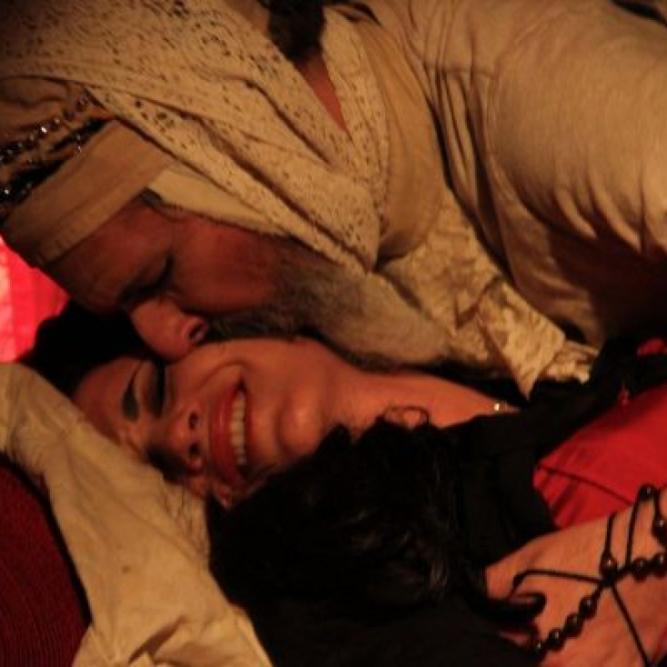 As Arabad with Maria Rzhevskaya in Neranji