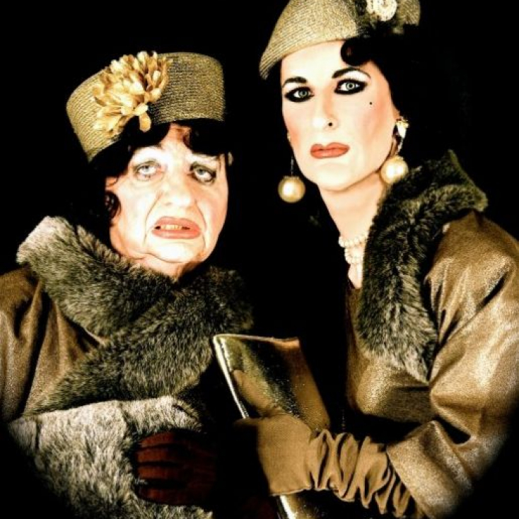 As Lana Kane with Bill Roulet in The Fabulous Kane Sisters in Box Office Poison