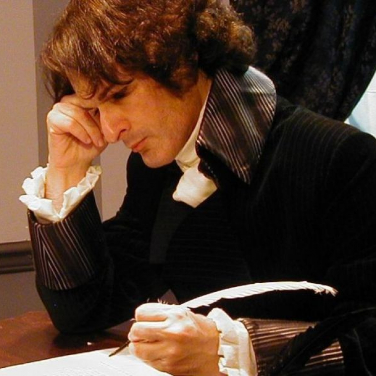 As Lord Byron in The Frankenstein Summer