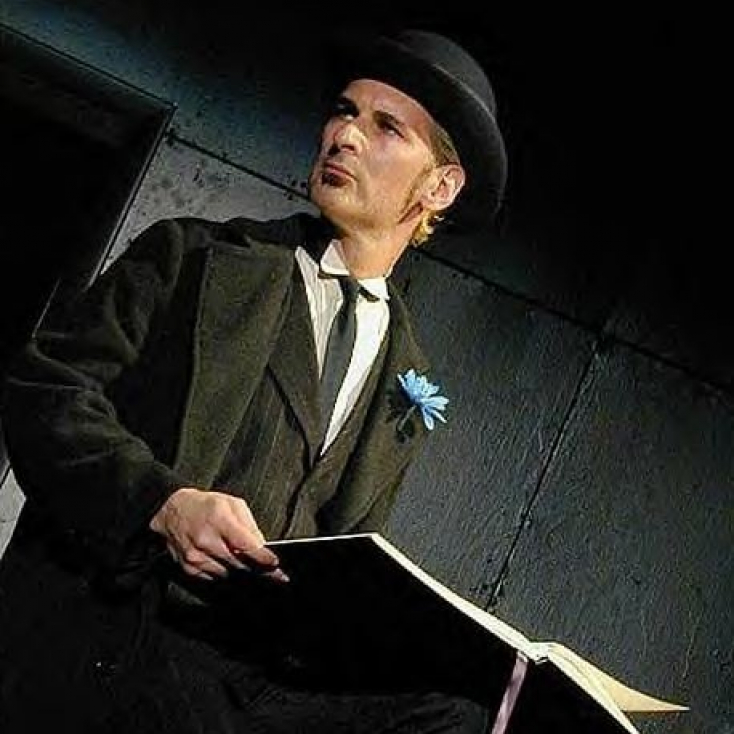 As Typewriter Man in The Blue Flower