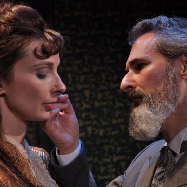 As Dr. Rank with Allison McLemore in Nora