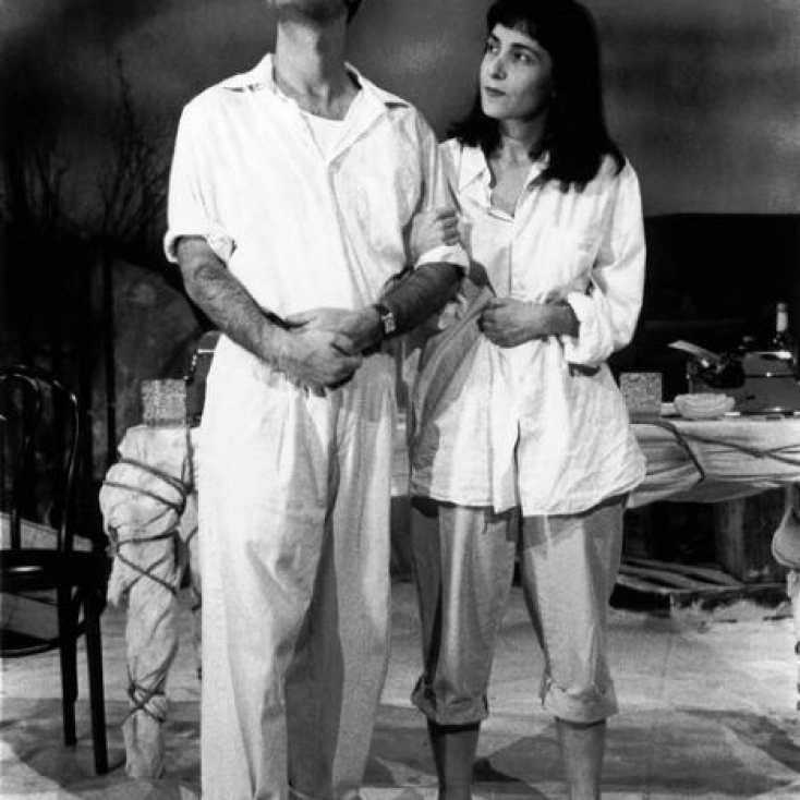 As Tennessee Williams in Adjoining Trances