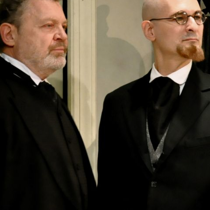 As Lowenstein with Sam Tsoutsouvas in Professor Bernhardi