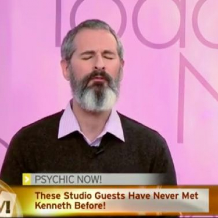 As psychic medium Kenneth Quinn on The Onion