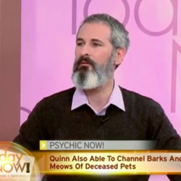 As psychic medium Kenneth Quinn on The Onion