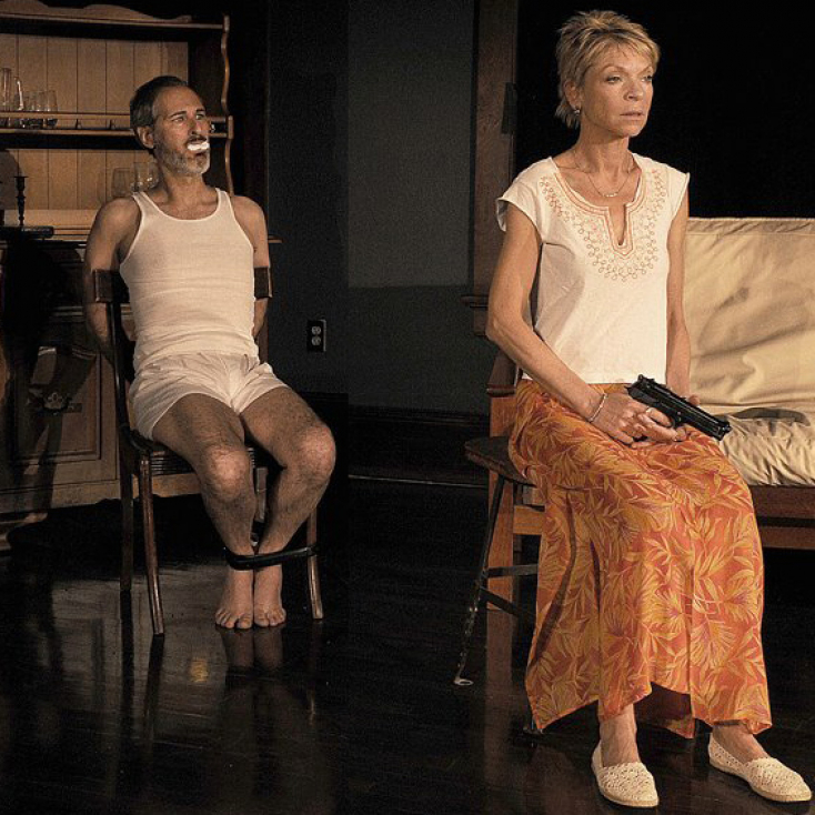 As Dr. Roberto Miranda with Deann Halper in Death and the Maiden