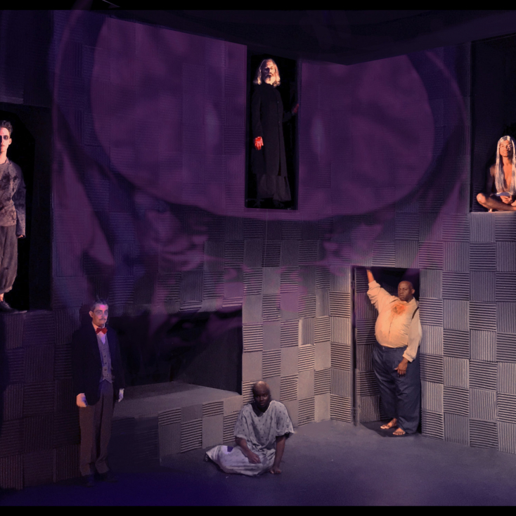 As The Witch Finder in "Darkside" at Burning Coal Theatre
