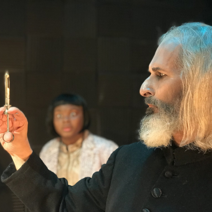 As The Witch Finder in "Darkside" at Burning Coal Theatre