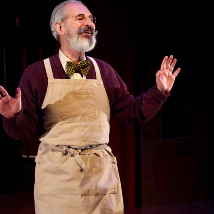As Herr Schultz in "Cabaret" at Sierra Rep