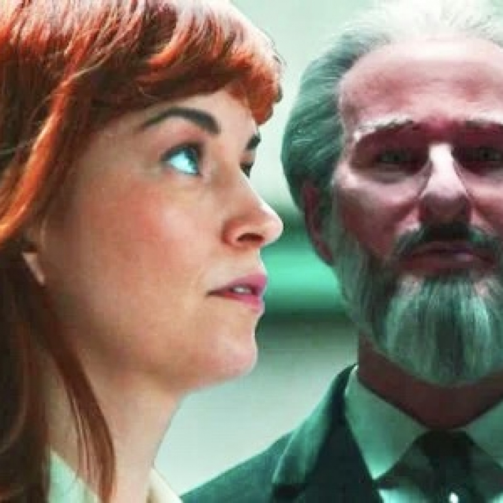 As Kier Eagan on "Severance" directed by Ben Stiller for AppleTV