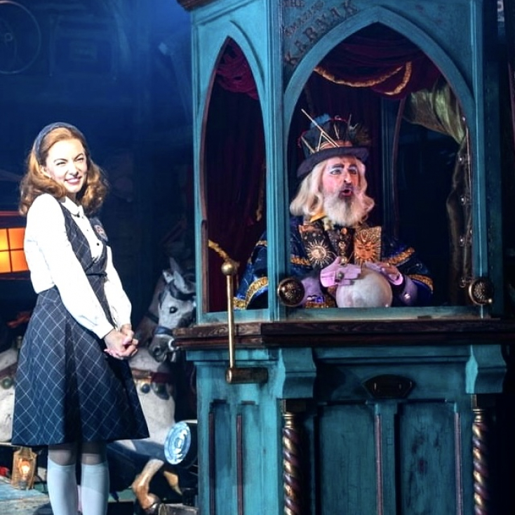 As The Amazing Karnak in "Ride the Cyclone" at Arena Stage (with Shinah Hey)